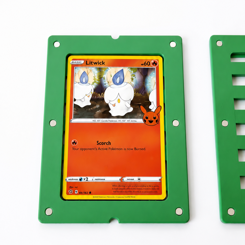 Magnetic Trading Card Retainer Set for MTC, Pokemon, One Piece & TCG Card